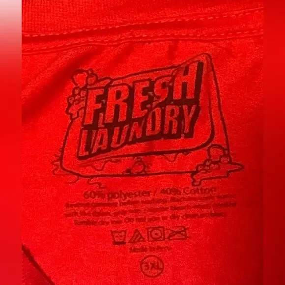 Fresh Laundry Short Sleeve T-Shirt Downtown Diamond Graphic Design Men's 3XL - Picture 4 of 6